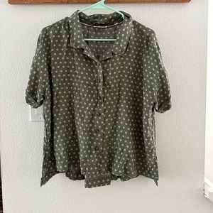 Toad & co Large flowy shirt